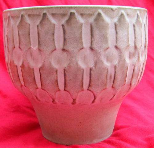 1950-60's German Art Pottery CERAMANO MINERVA 919 VASE : 14.5cm HIGH : DIAM 16cm