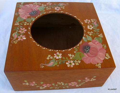 HANDMADE PLY-WOOD SERVIETTE HOLDER MADE BY VILLAGE CRAFT, PAARL