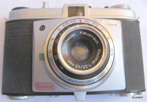 KODAK :  RETINETTE : COMPUR - RAPID : **GOOD FOR DISPLAY OR PROP**