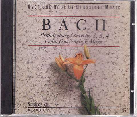BACH : BRANDENBURG CONCERTOS 2,3,4