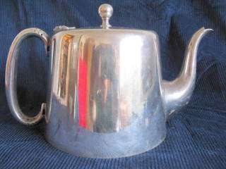 A1 ALEXANDER SCOTT : SILVER PLATED TEA-POT : BASE DIAMETER - 13.5cm : HEIGHT - 11cm
