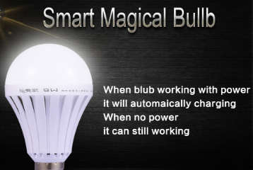 Smart Intelligent LED Emergency Light Bulb,Have Light during load shedding (PIN TYPE)