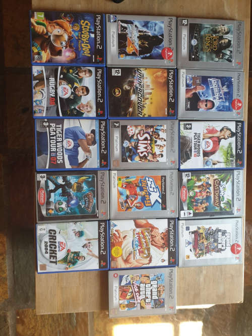 PS2 Games and remotes