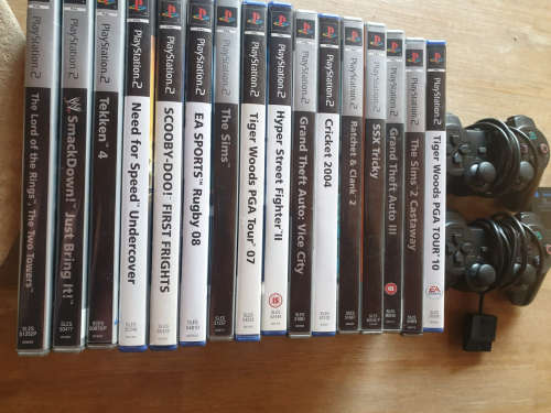 PS2 Games and remotes