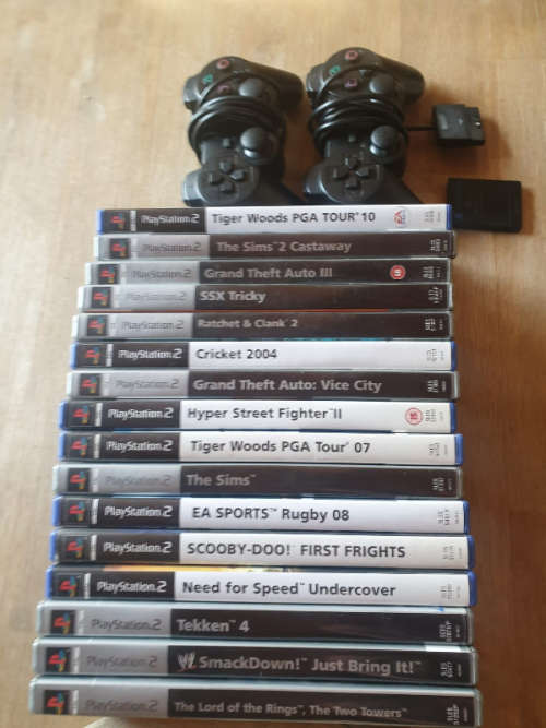 PS2 Games and remotes
