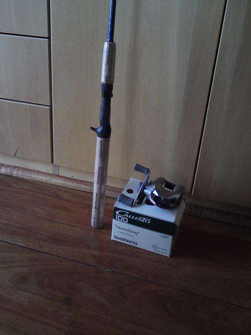 SHIMANO BASS ROD AND REEL