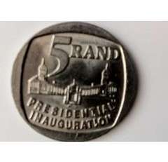 1994 Nelson Mandela R5 Presidential Inauguration Coins