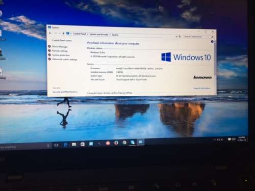 Lenovo Carbon X1 intel i5 256GB SSD full HD non touch screen