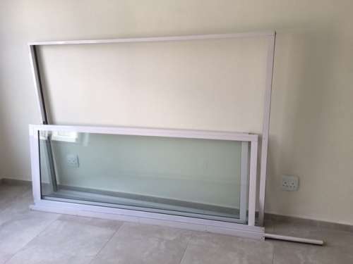 2 Sets of Aluminium Shower Doors