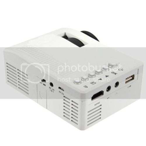 HD Home Theater LED LCD Mini Projector Cinema USB HDMI SD AV Video