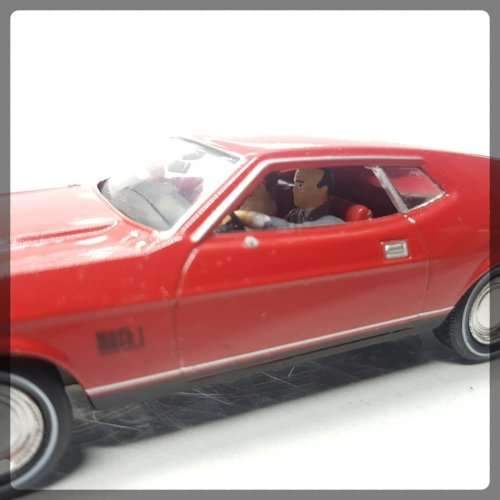 Original Detailed Die Cast Metal Mustang Mach 1 Scale 1:43