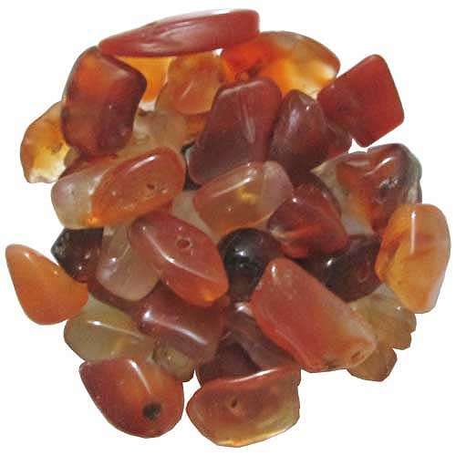 Natural CARNELIAN Large chip beads 6-10mm, 40cm strand