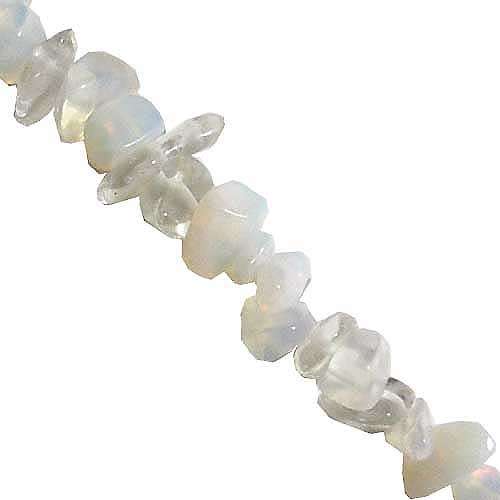 OPALITE chip beads, 40cm strand