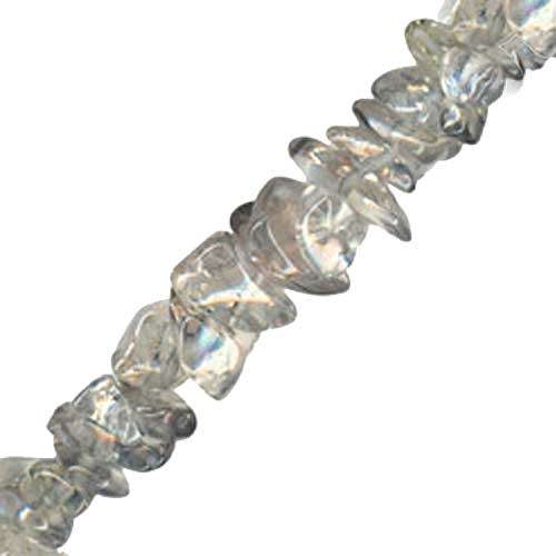 Natural SMOKY QUARTZ chip beads 4-6mm, 40cm strand