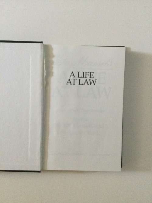 A Life at Law, the Memoirs of IA Maisels, QC, I. Maisels, 1998