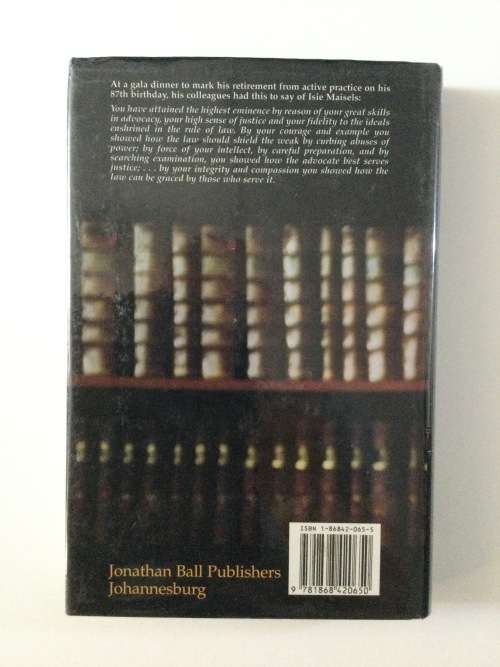 A Life at Law, the Memoirs of IA Maisels, QC, I. Maisels, 1998