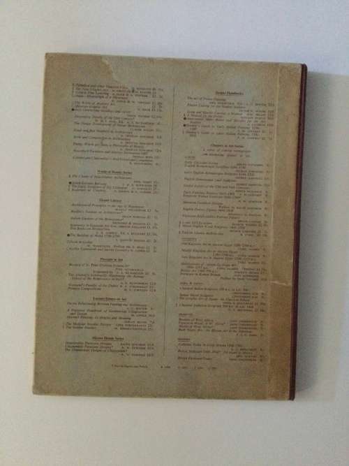 Normand`s Parallel of the Orders of Architecture, RA Cordingley, 1959, Sixth Edition