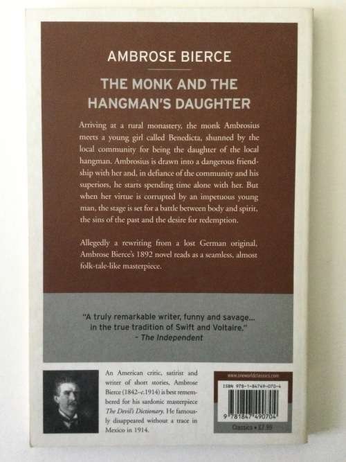 The Monk And The Hangman`s Daughter, Ambrose Pierce, 2011