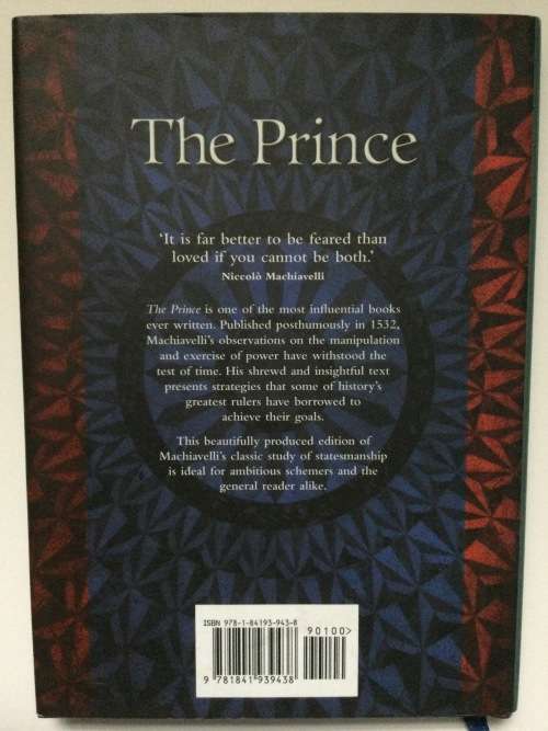 The Prince, Niccolo Machiavelli, 2008