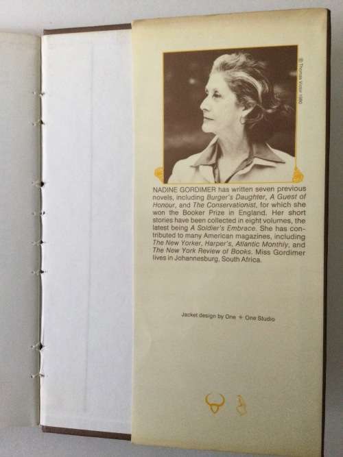 July`s People, Nadine Gordimer, 1981, first edition