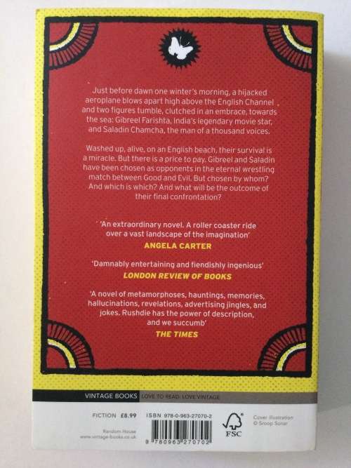 The Satanic Verses, Salman Rushdie, 1998