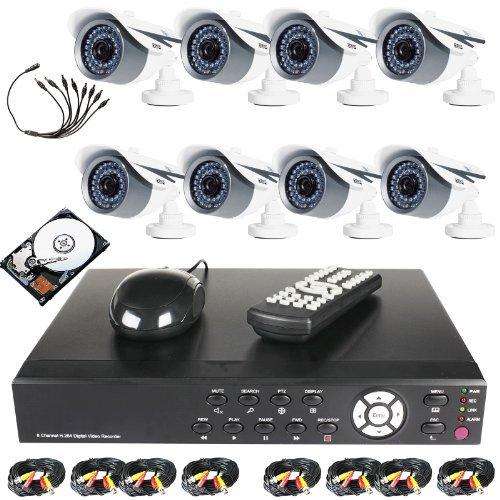Complete 8 Channel Security Surveillance System