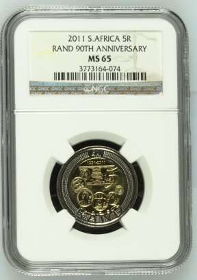 2011 SARB 90th ANNIVERSARY MS65 R5 NGC  *20 Available**
