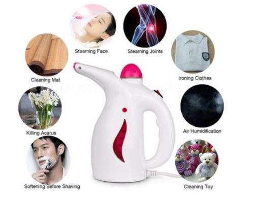800W PORTABLE HANDHELD STEAMER FOR CLOTHS AND FABRICS