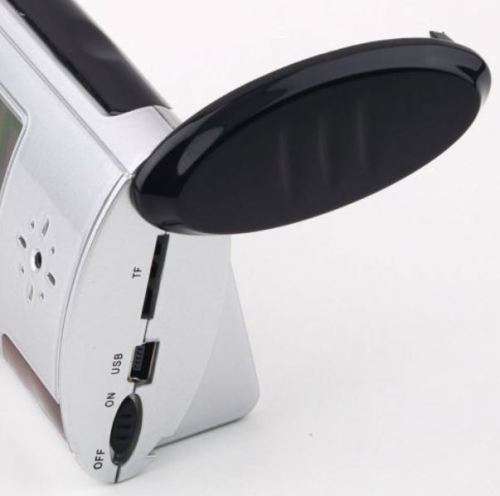 Camera Alarm Clock Micro Hidden Nanny Cam Motion Detection Mini DV DVR Video Spy