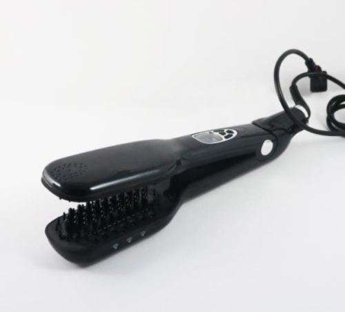 Steam Hair Brush Straightener