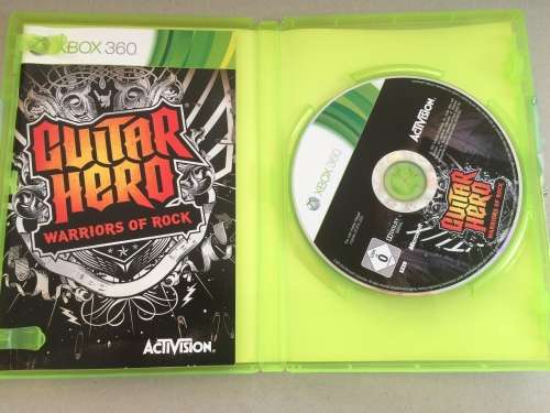 Wireless Guitar Hero Guitar and Game - XBOX 360
