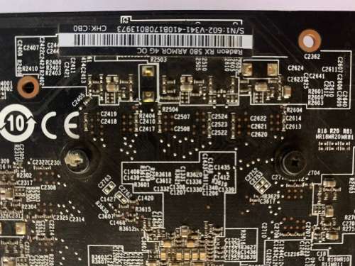 MSI Radeon Armor - RX 580 4GB OC - Used - Good Condition