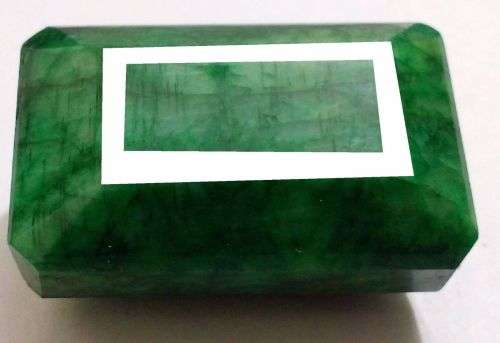 100% PURE NATURAL ULTIMATE 165.85 CT GREEN EMERALD FACETED OCTAGON SHAPE GEMS