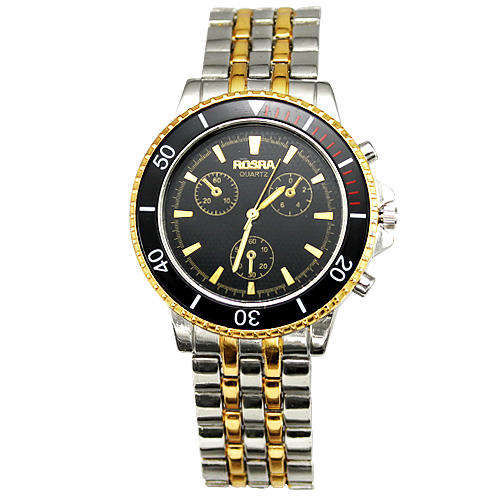 Attractive Men's Luxury Watches Men's Quartz Stainless Steel Wrist Watch