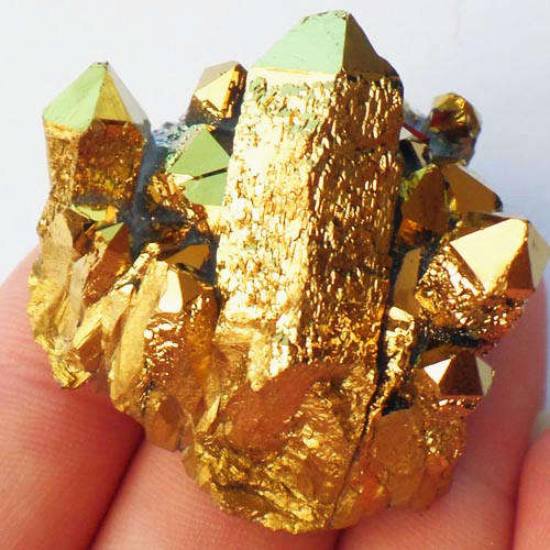 Beautiful Titanium crystal Agate Druzy Quartz Geode stone CAB CABOCHON