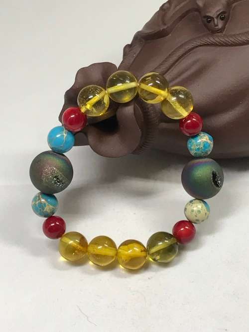 100% nature amber bracelet