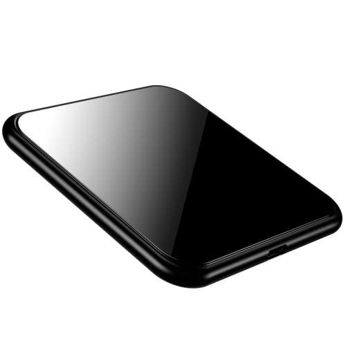 BENKS Thin Cube Aluminum Alloy Qi Wireless Phone Charger for iPhone & Samsung Red