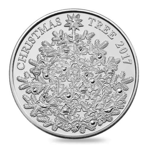 2017 Christmas Tree £5 Five Pounds Brilliant Uncirculated Coin Pack