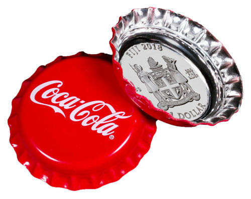 2018 COCA-COLA BOTTLE CAP - 6 GRAM SILVER COIN - NGC PF70 ULTRA CAMEO