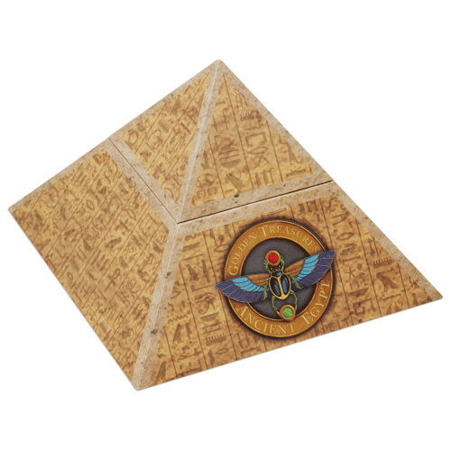 2019 Golden Treasures of Ancient Egypt 2oz SILVER ANTIQUED COIN