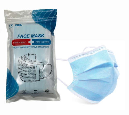 Disposable Medical Mask 3Ply Pack Of 10
