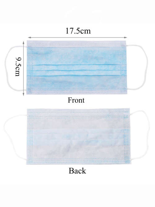 Disposable Medical Mask 3Ply Pack Of 10