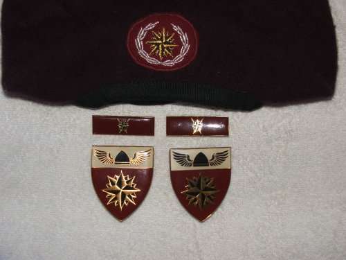 4 Special Forces Regiment Flashes and Beret