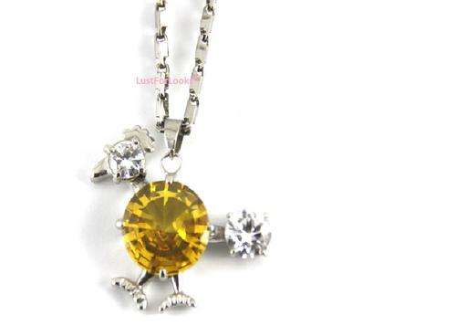 ***Made By Swarovski Elements *** Champagne Colour Stone *** Crystal Silvers *** Beautiful Necklace