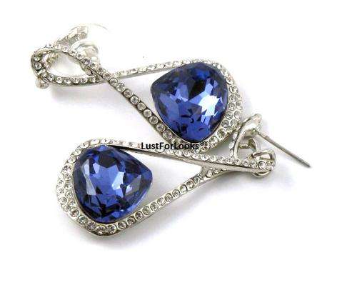 ***Made By Swarovski Elements ** Don't Pay If You Don't Like It!  *** Wedding Or Party? Earrings!