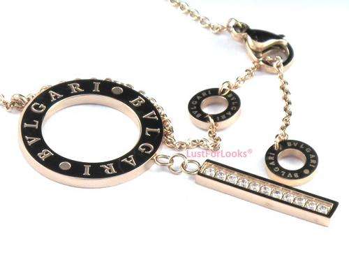 Look Speaks When Words Can't     [ Bvlgari Necklace ] Perfect gift [ Wedding? Party? ]