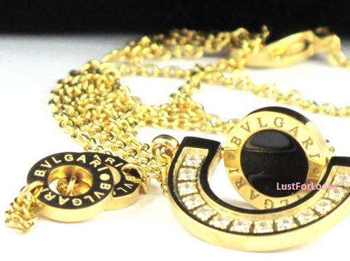***R999*** 14k Gold Plated  [ Bvlgari Necklace ] Perfect gift [ Wedding? Party? ] LustForLooks