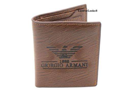 *** Genuine Leather *** Giorgio Armani [ Wallet ] *** Worth of R599 *** Exclusively [ LustforLooks ]
