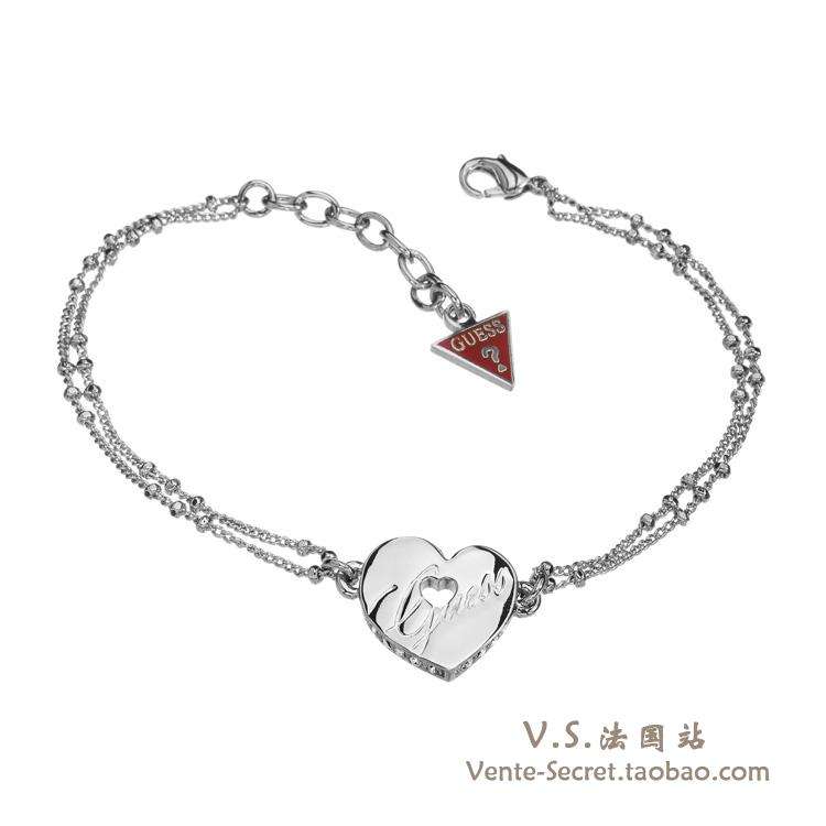 Guess Heart Bracelet in Gold