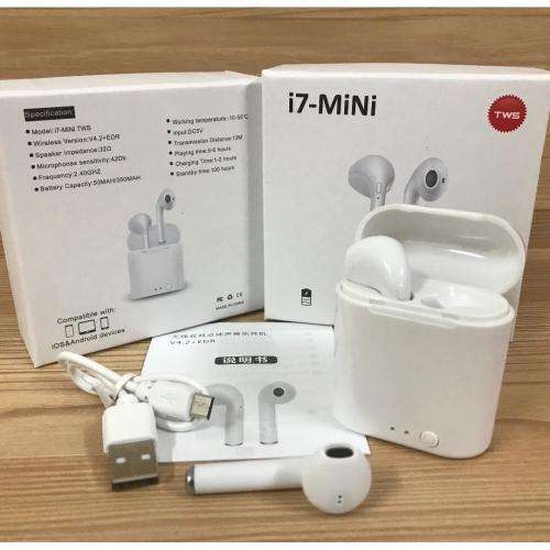 i7-Mini  Wireless Bluetooth Airpods Earbuds Headphones for Iphone and Android